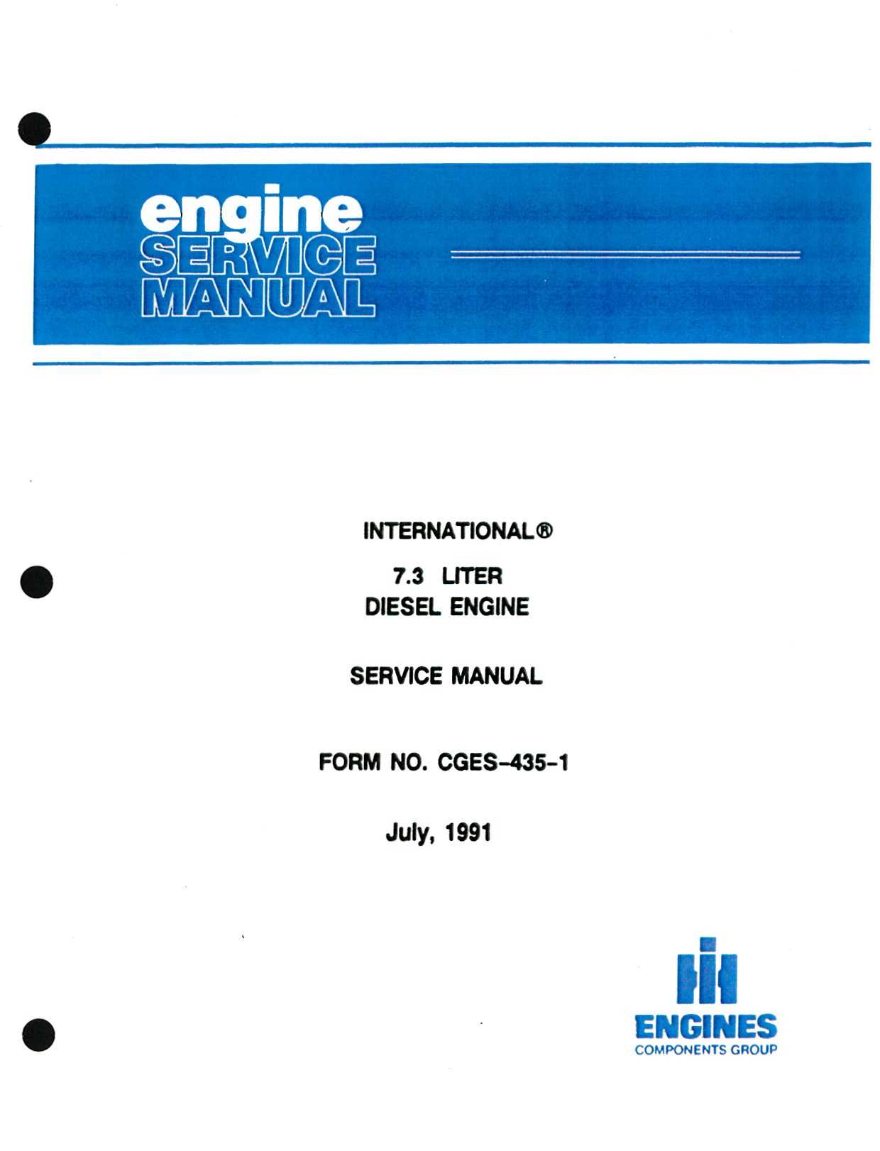 7.3 idi diesel repair manual