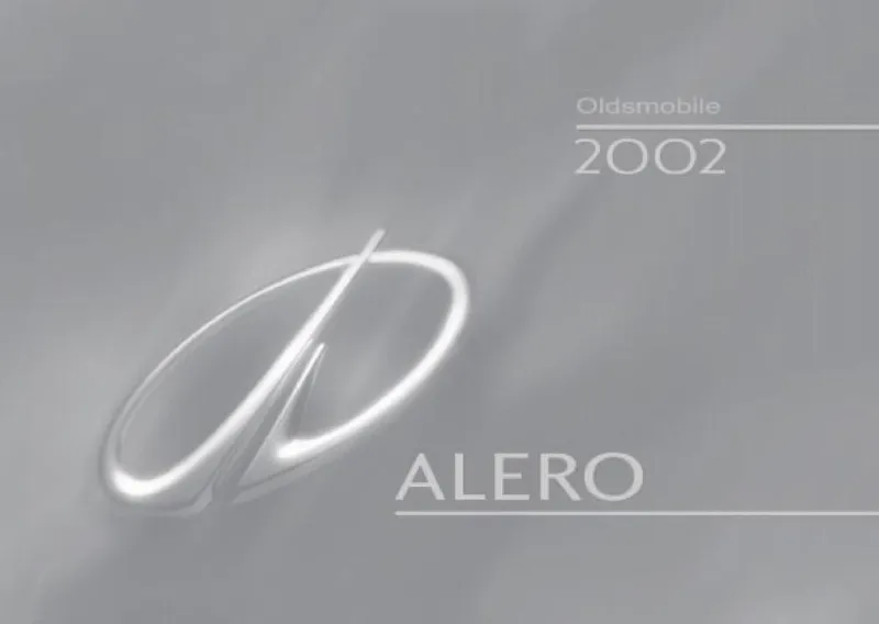 2003 oldsmobile alero repair manual