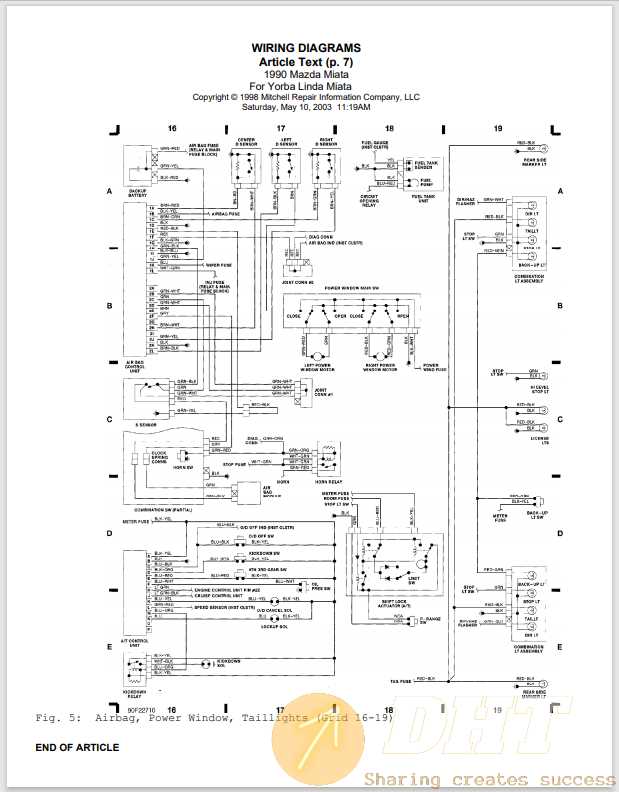 1990 mazda miata repair manual