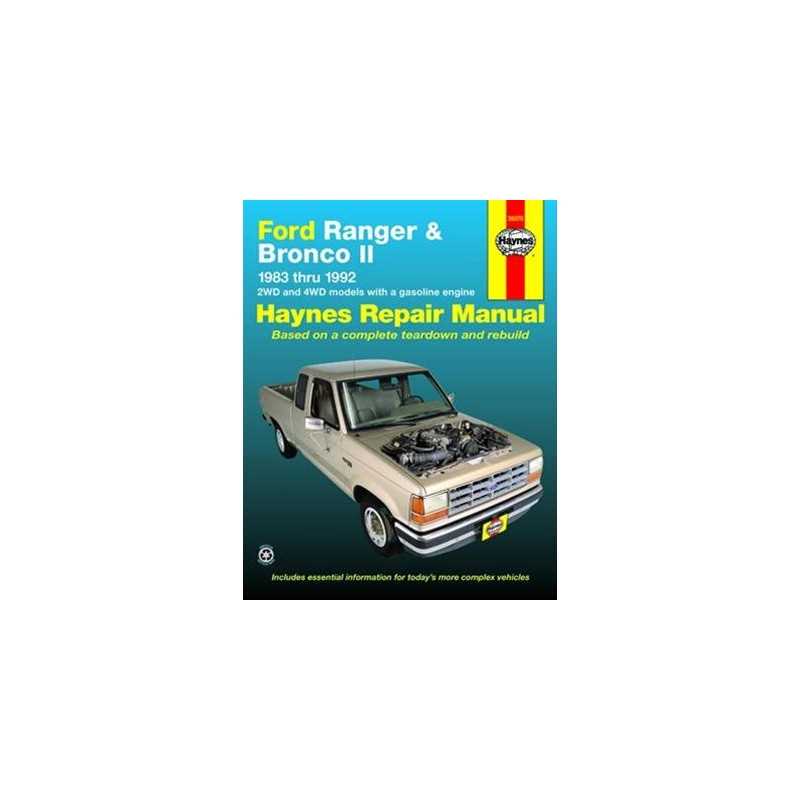 1983 ford ranger repair manual