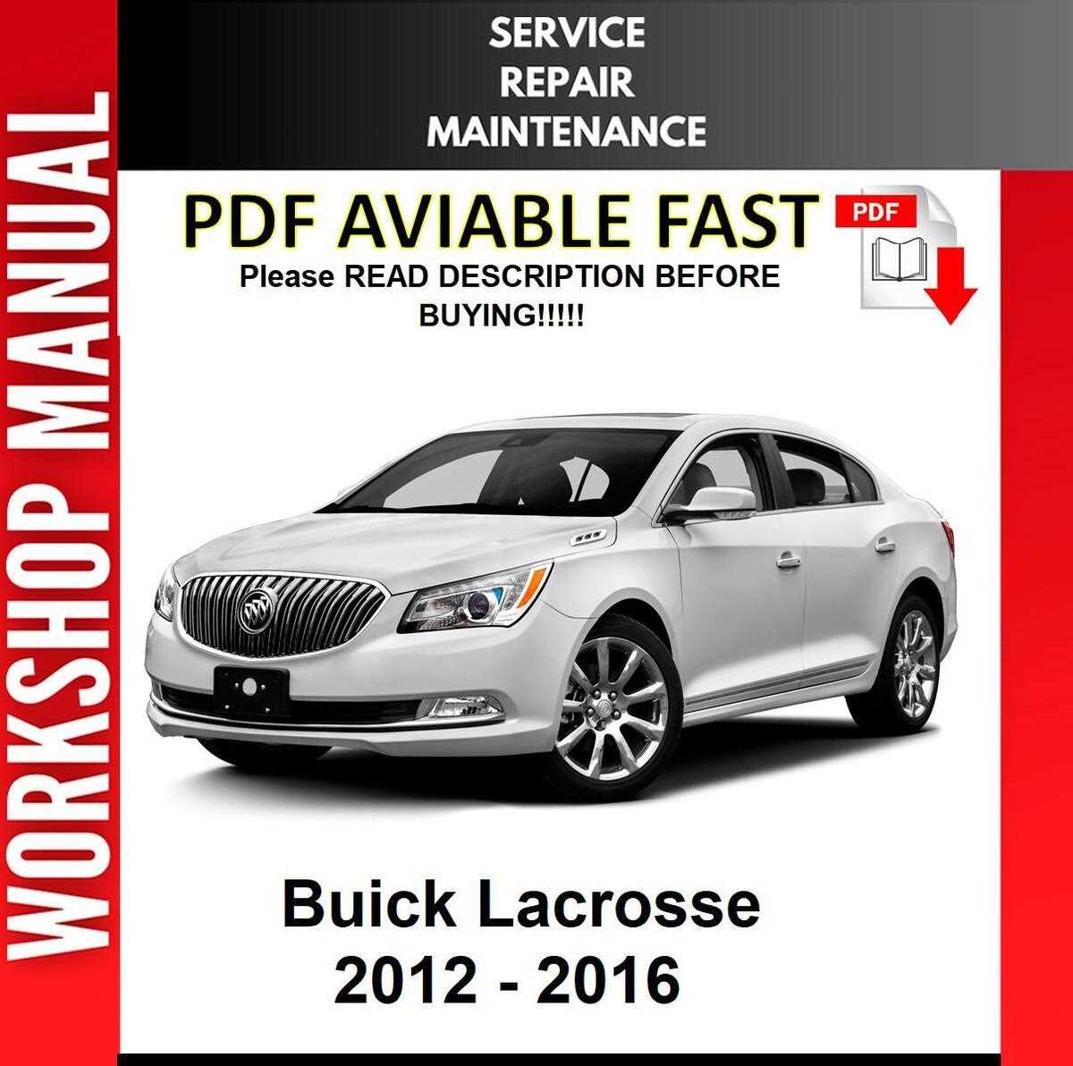 2014 buick lacrosse repair manual