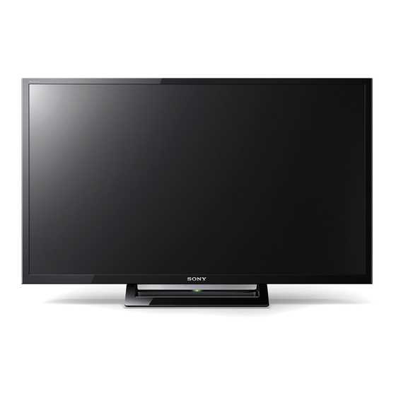 sony bravia repair manual