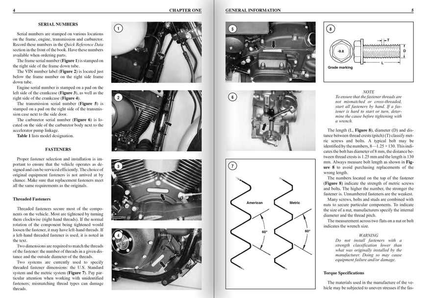 harley davidson factory repair manuals