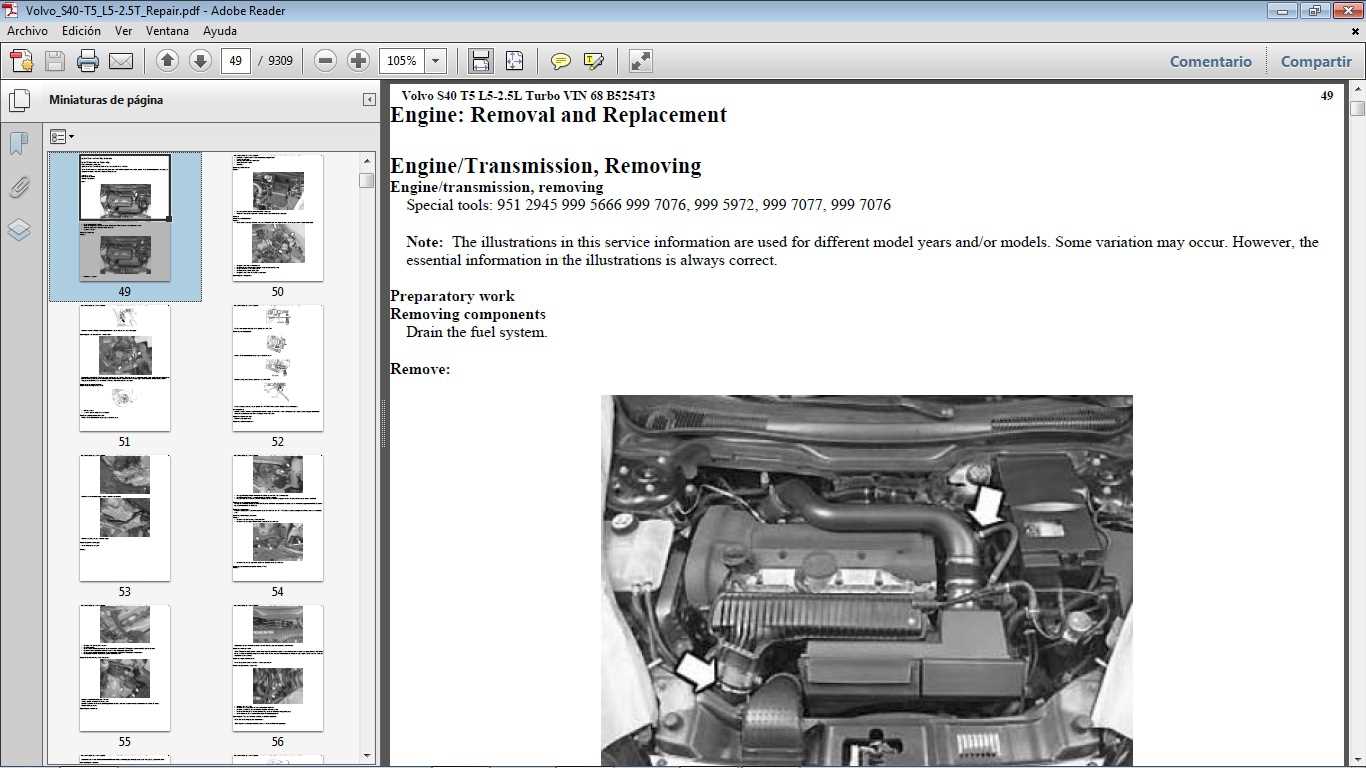 2005 volvo s40 t5 repair manual