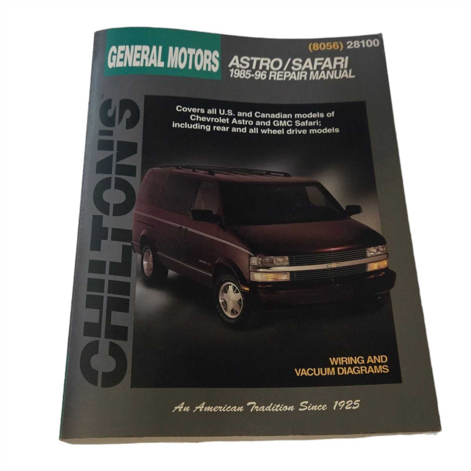 97 chevy astro van repair manual