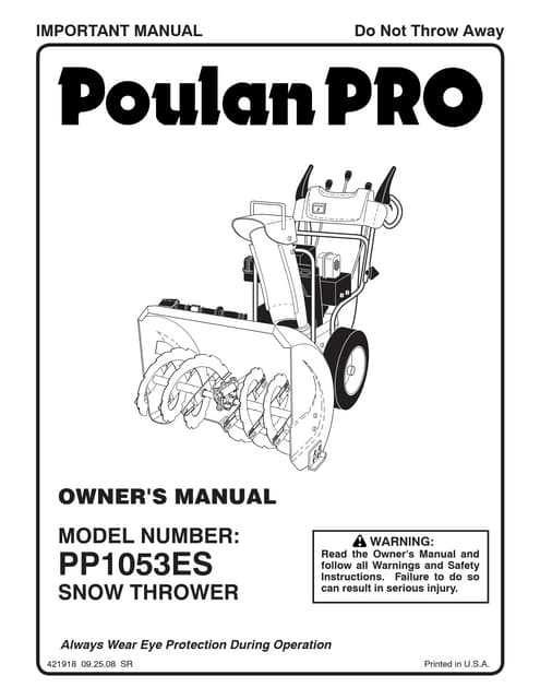 poulan weed eater repair manual