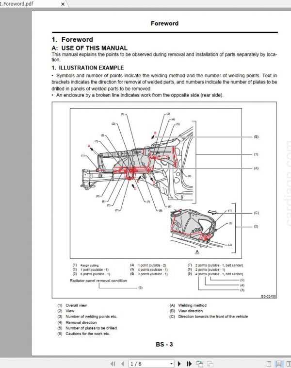 2019 subaru forester repair manual