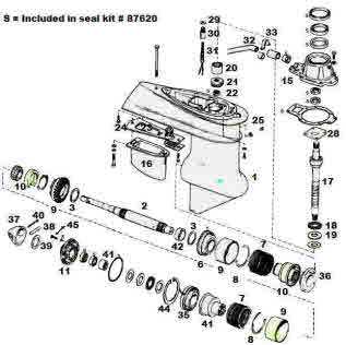 omc cobra outdrive repair manual