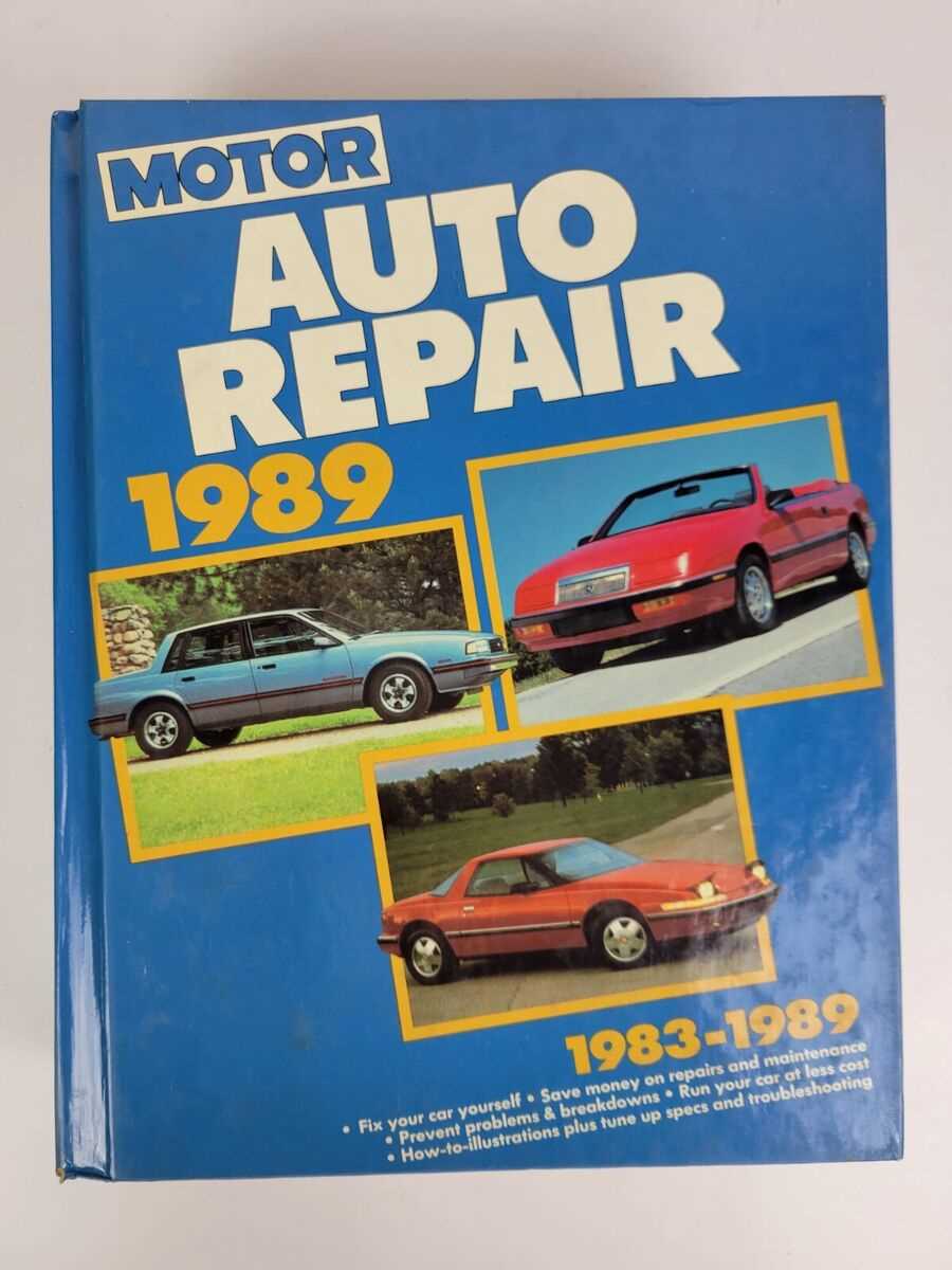 motor car repair manuals