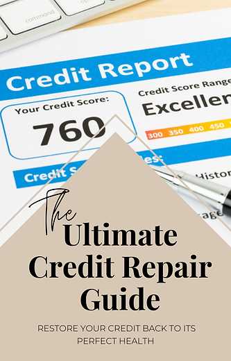 free credit repair manual