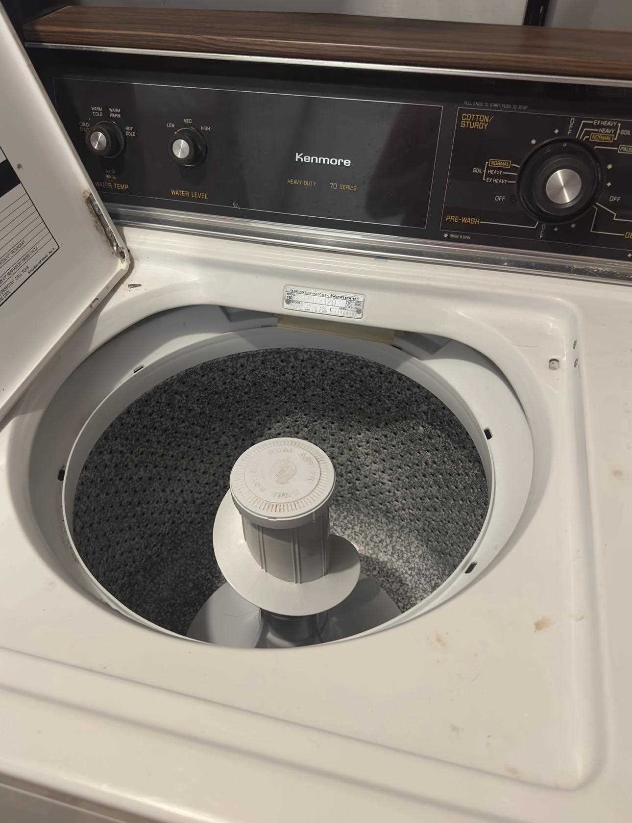 kenmore washing machine 70 series repair manual