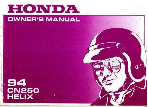 honda helix cn250 repair manual