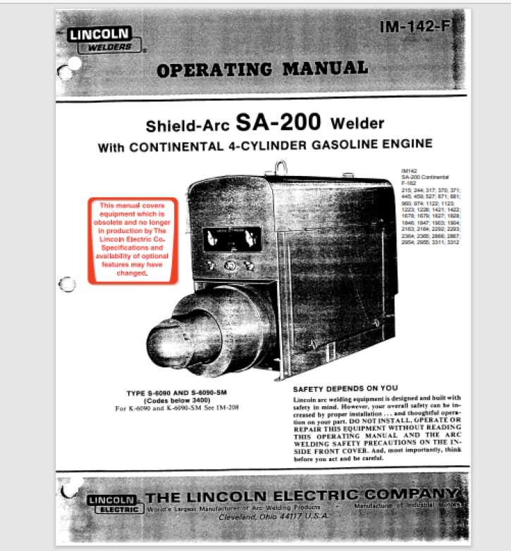 lincoln sa 200 repair manual