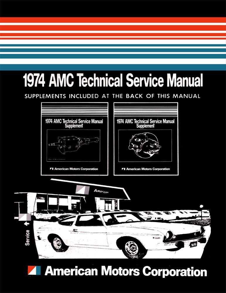 motor auto repair manual 1974