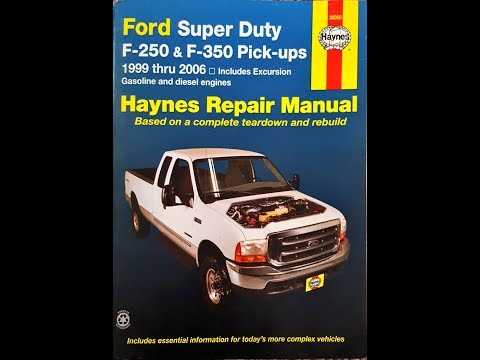 1997 ford f350 diesel repair manual