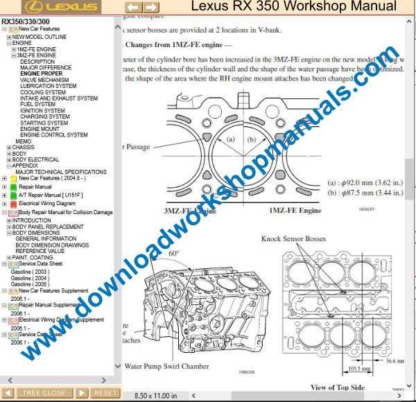 2017 lexus rx 350 repair manual