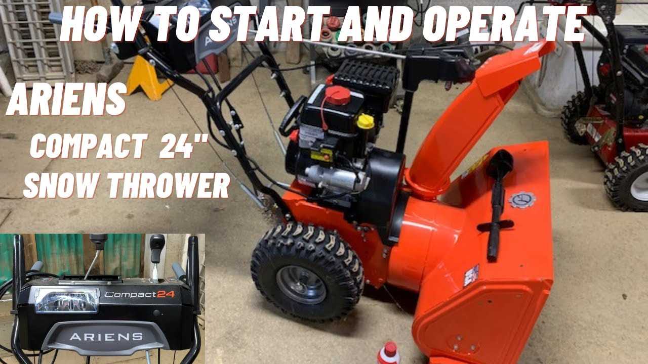 ariens snow thrower repair manual