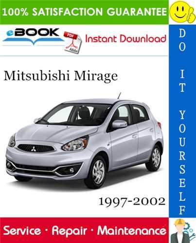 mitsubishi mirage 2000 repair manual