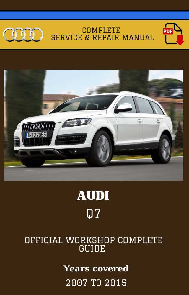 audi q7 repair manual