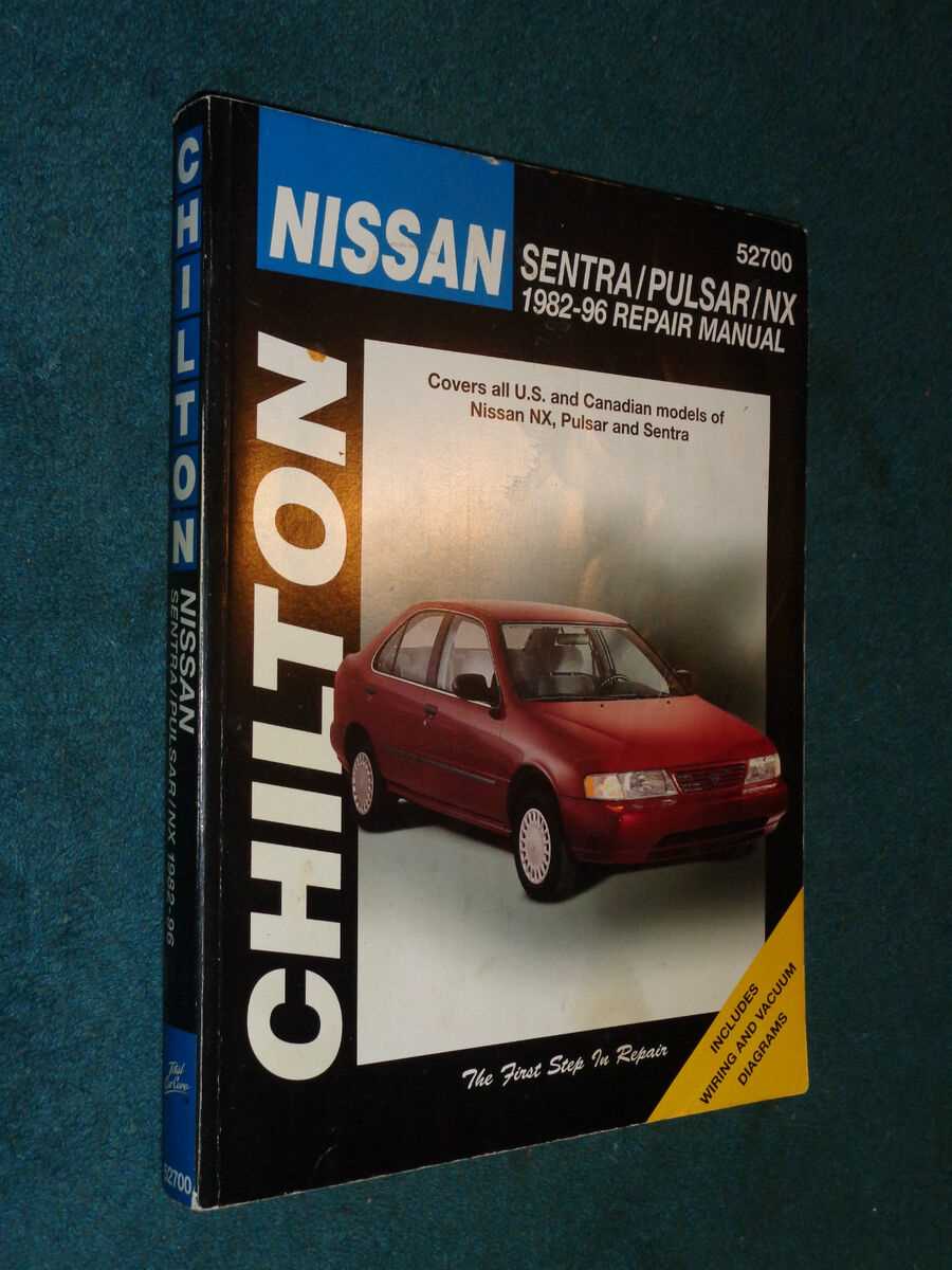 93 nissan sentra repair manual