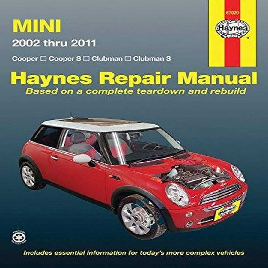 2002 mini cooper repair manual