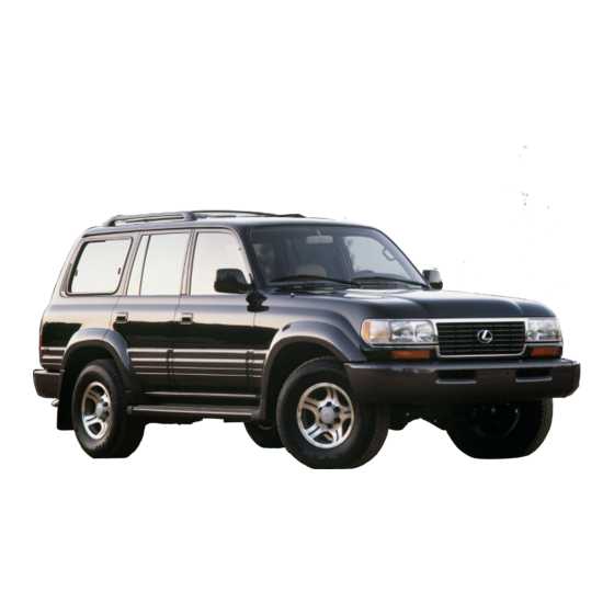 1996 toyota land cruiser repair manual