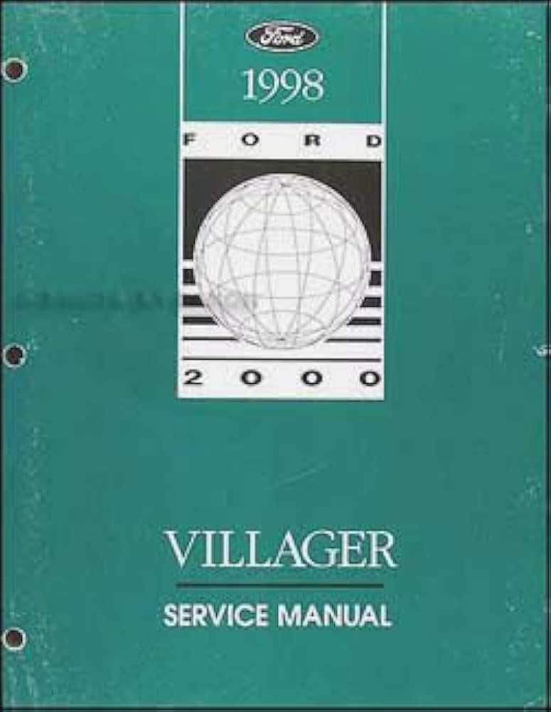 1998 mercury villager repair manual