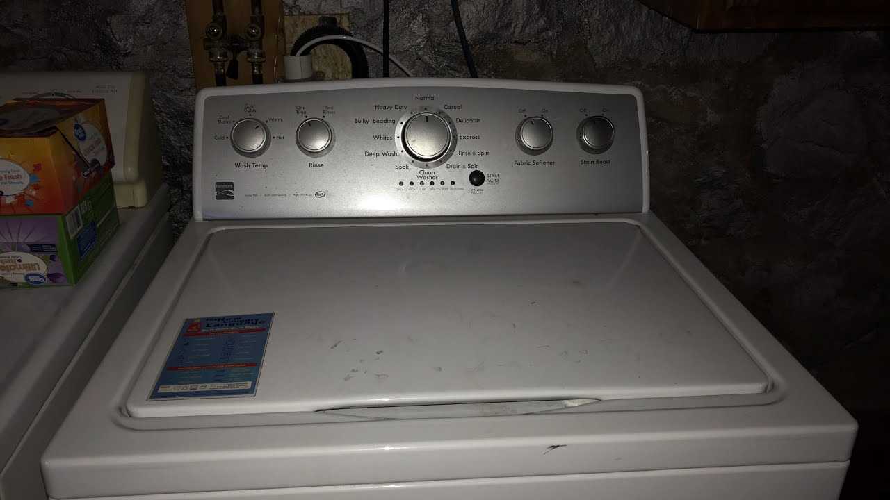 kenmore automatic washer model 110 repair manual