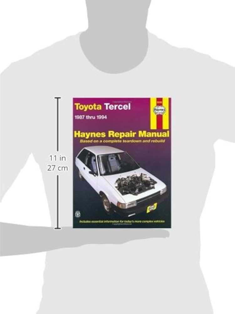 1996 toyota tercel repair manual