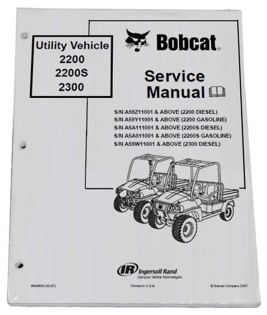 bobcat 2200 service repair manual