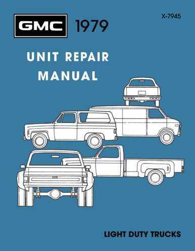 gm truck repair manuals