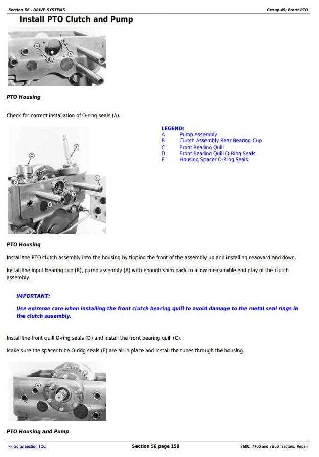 john deere 7800 repair manual