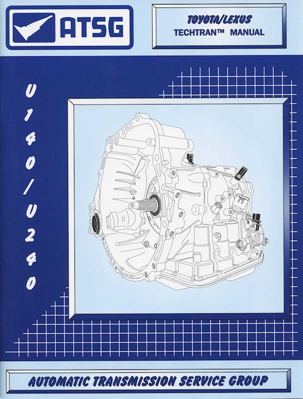 toyota transmission repair manual