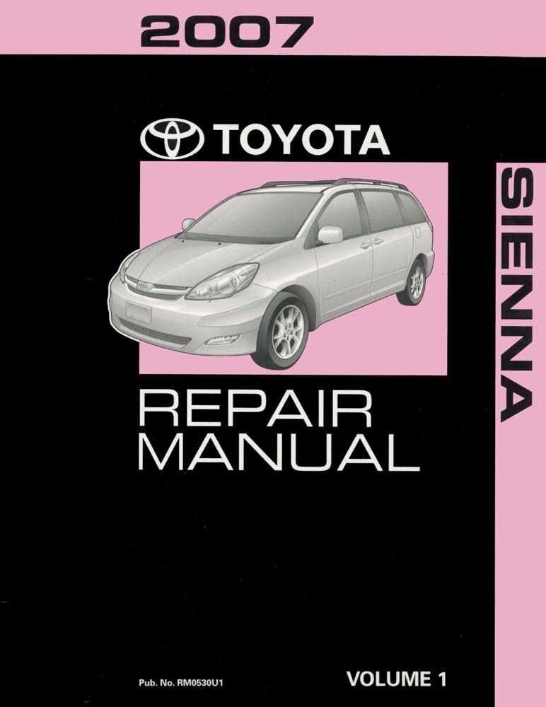 1999 toyota sienna repair manual