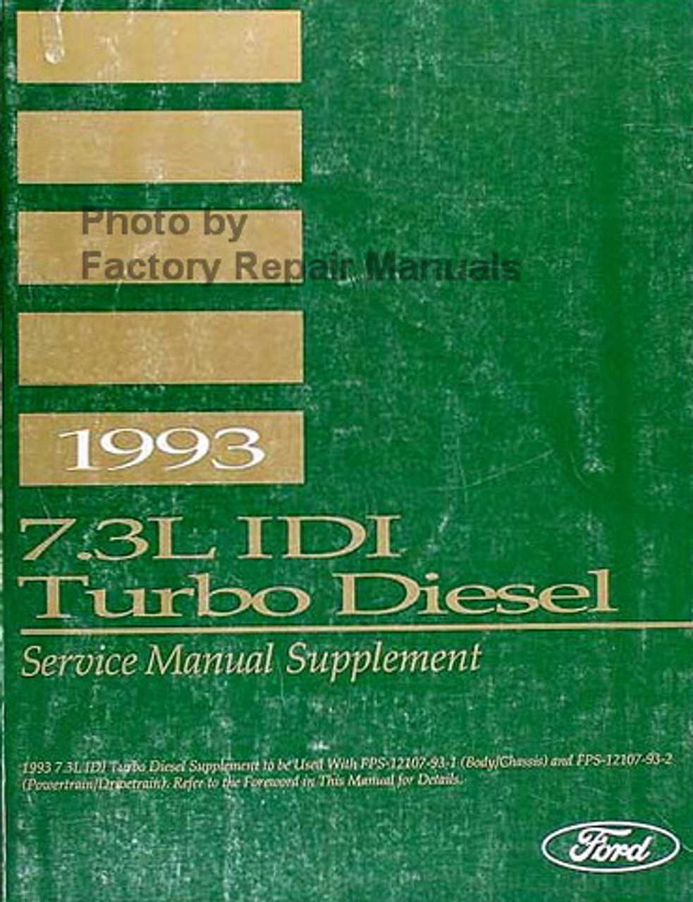 1993 ford f250 repair manual