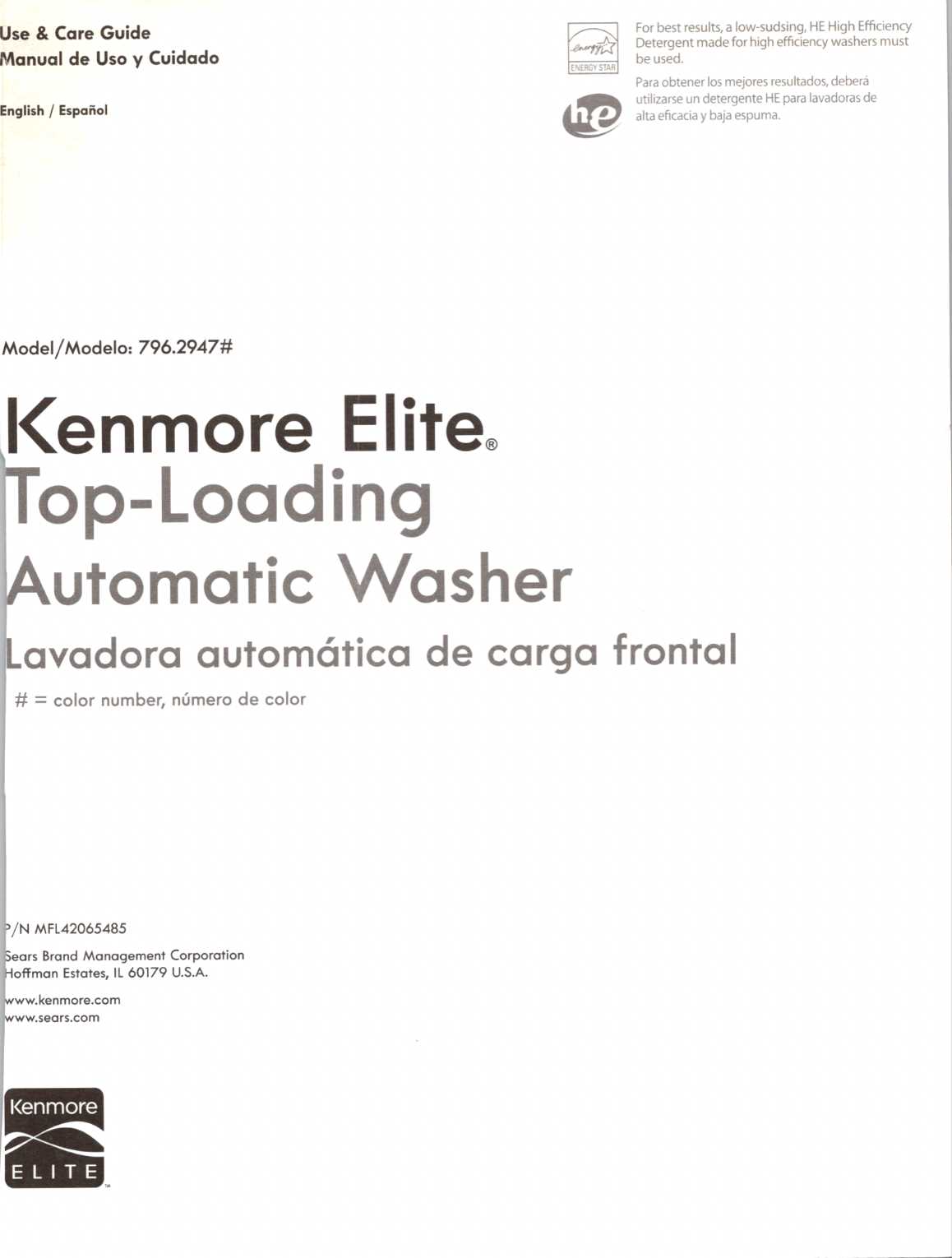 washing machine repair manual kenmore