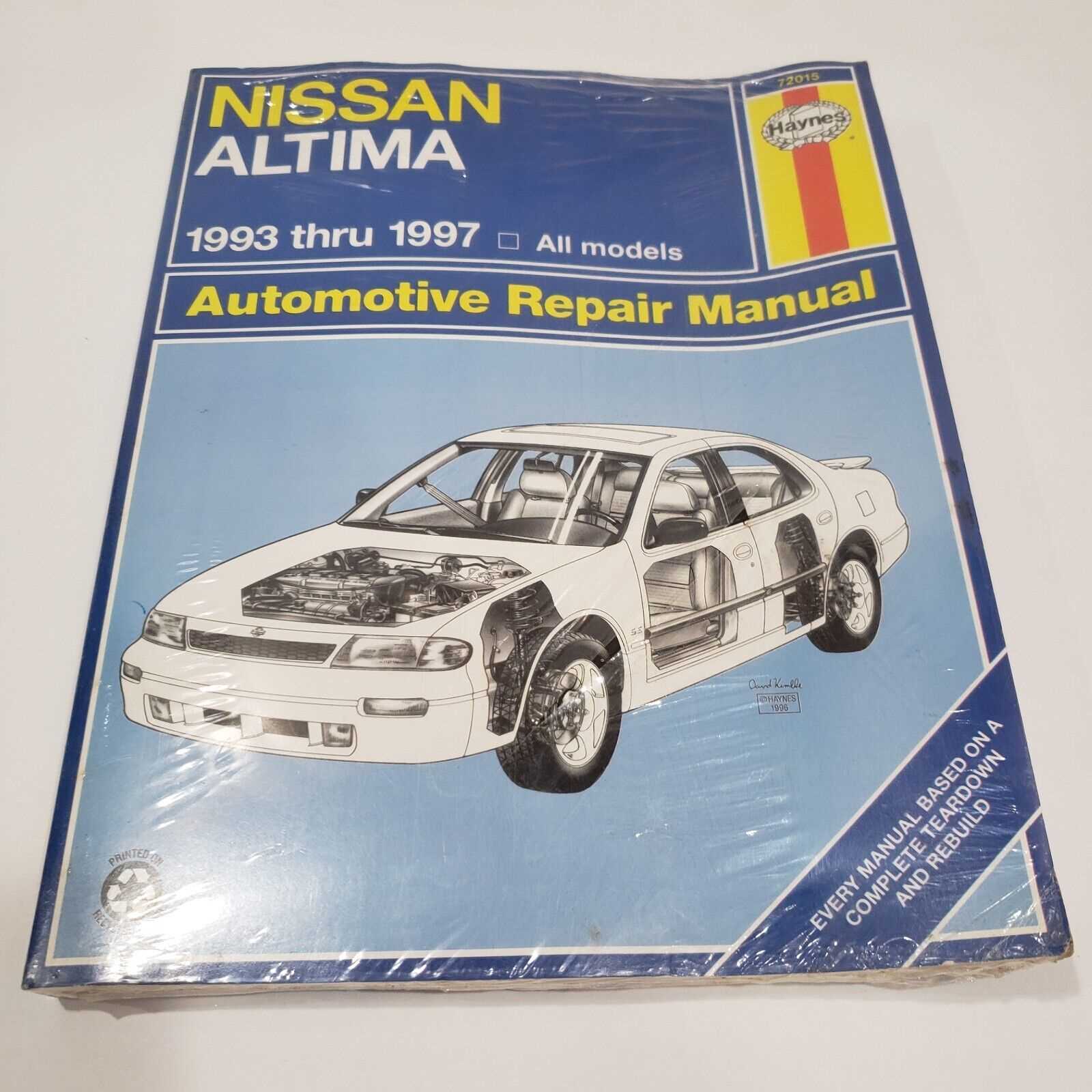 1996 nissan altima repair manual