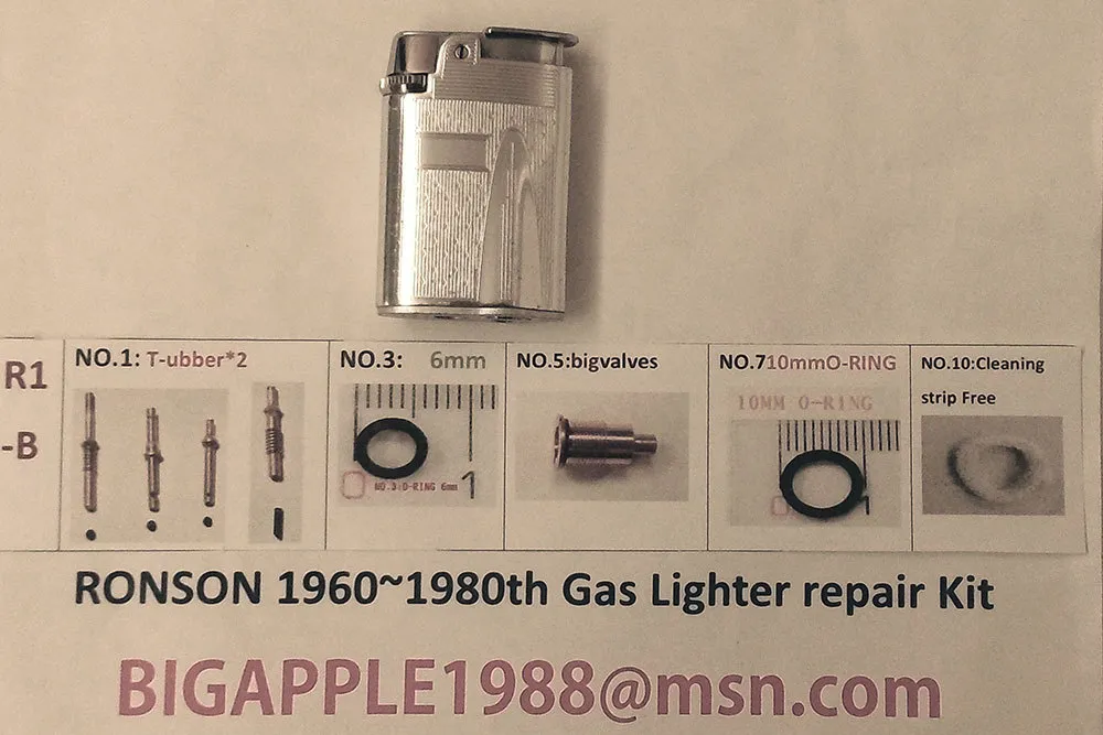 vintage ronson lighter repair manual