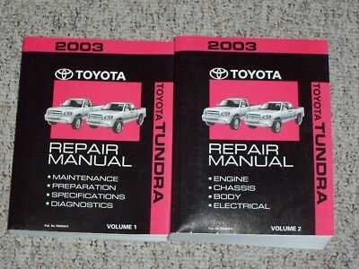 2003 tundra repair manual