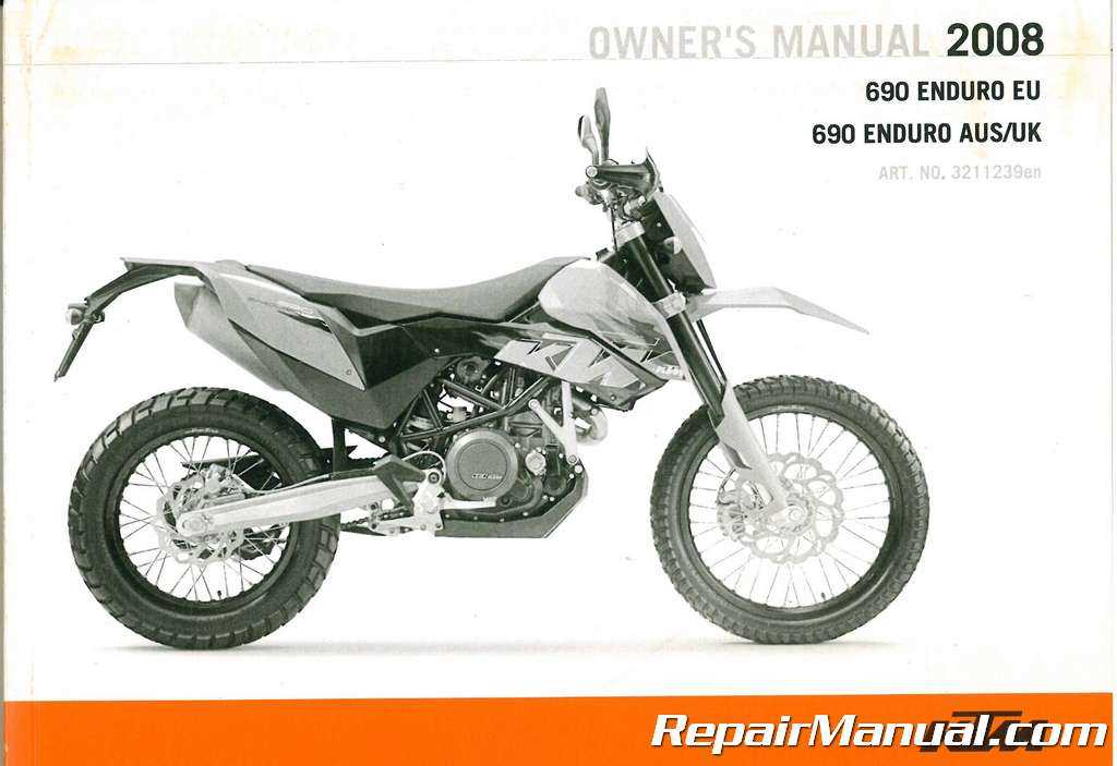 ktm 690 enduro r repair manual