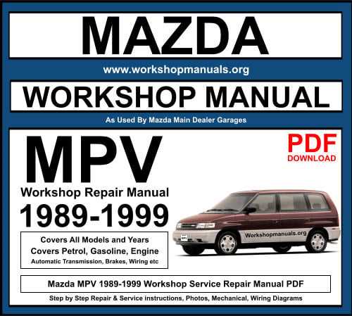 1999 mazda 626 repair manual