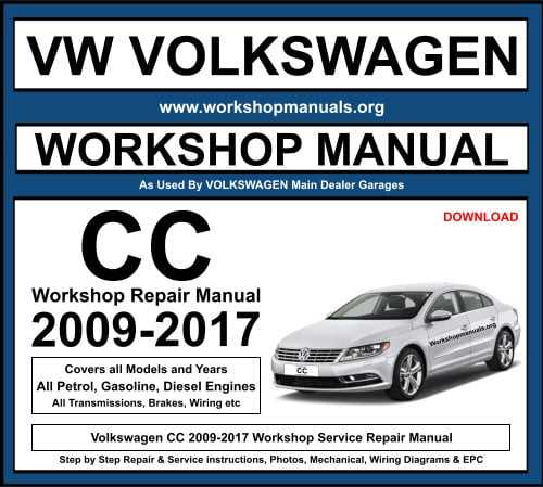 volkswagen cc repair manual