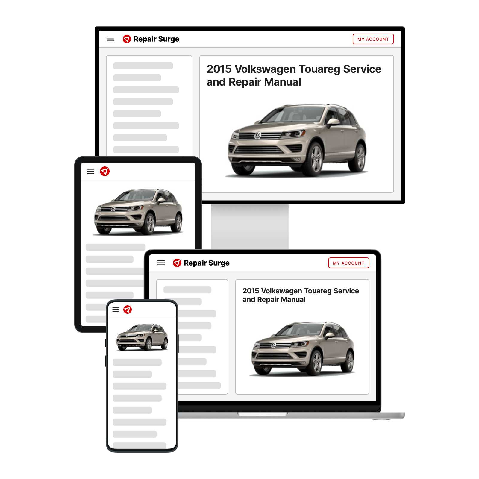 volkswagen touareg repair manual