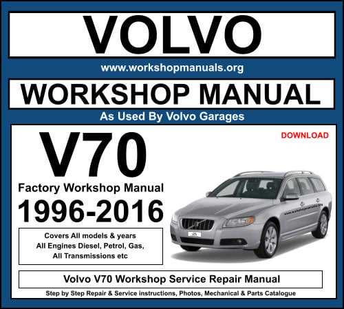 volvo c70 repair manual