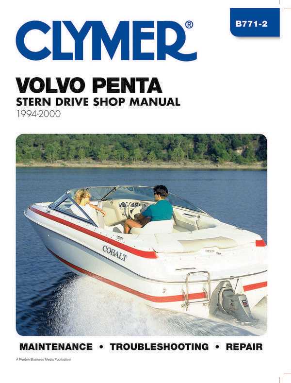 volvo penta sterndrive repair manual