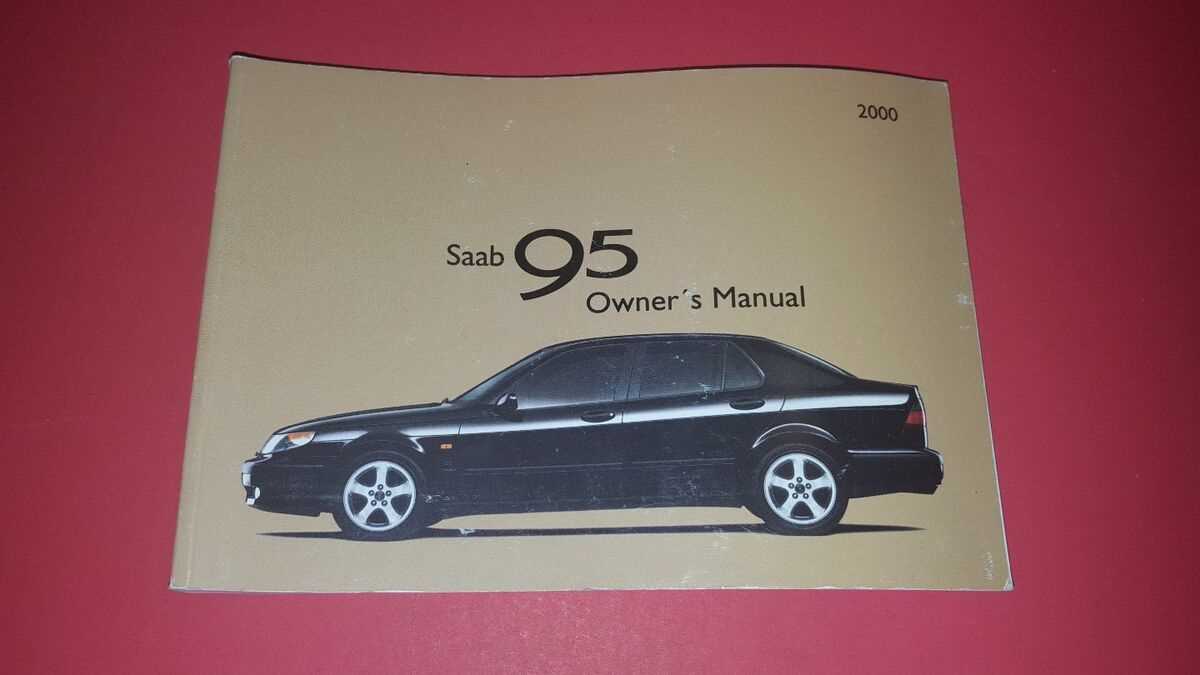 2000 saab 9 5 repair manual