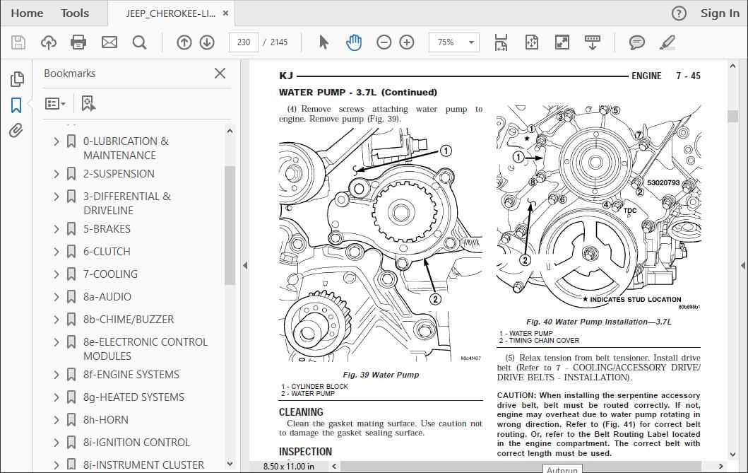 2005 jeep liberty crd repair manual