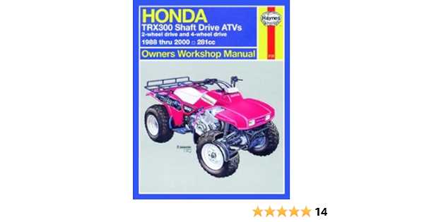 1993 honda fourtrax 300 repair manual