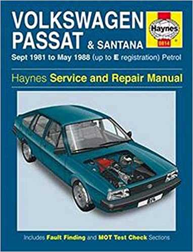 vw passat repair manual