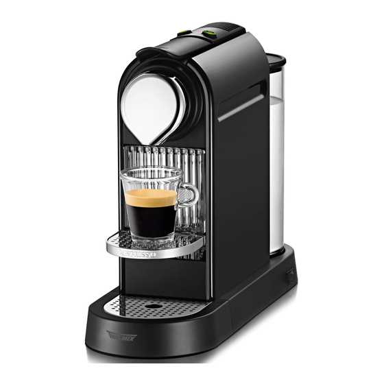 nespresso delonghi repair manual